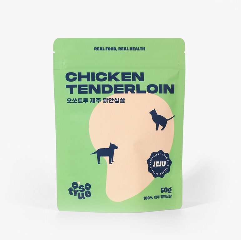 [오쏘트루] 무항생제 닭안심살 트릿 (50g)